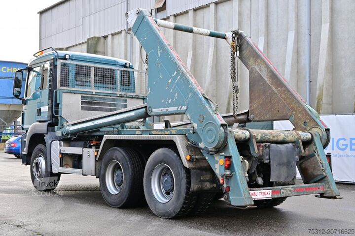 Tipper truck MAN TGS26.440 Retarder 6x4 AHK Blatt Blatt