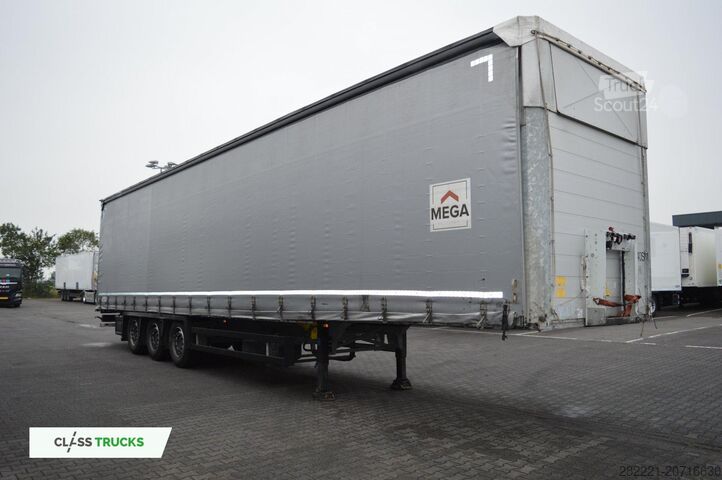 Offener Sattelanhänger mit Plane SCHMITZ CARGOBULL SCS24/L Varios