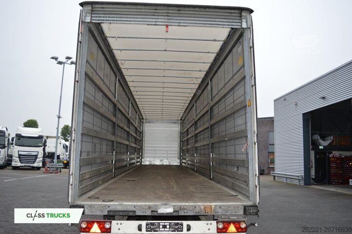 Offener Sattelanhänger mit Plane SCHMITZ CARGOBULL SCS24/L Varios