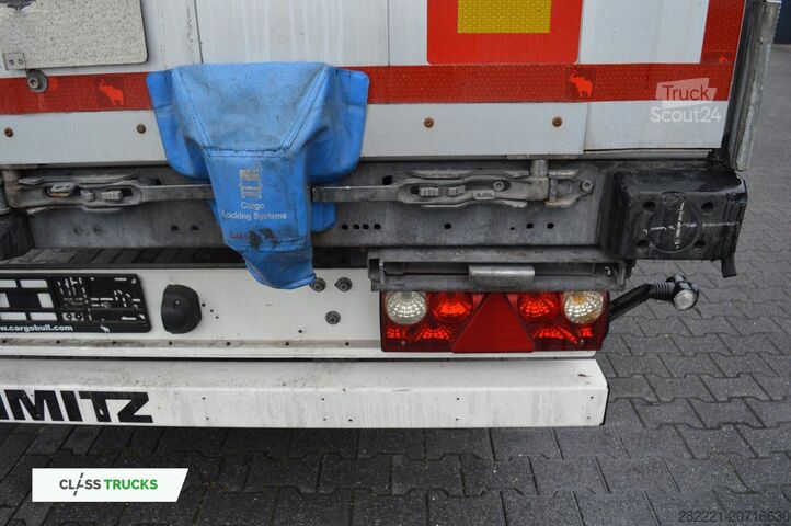 Offener Sattelanhänger mit Plane SCHMITZ CARGOBULL SCS24/L Varios