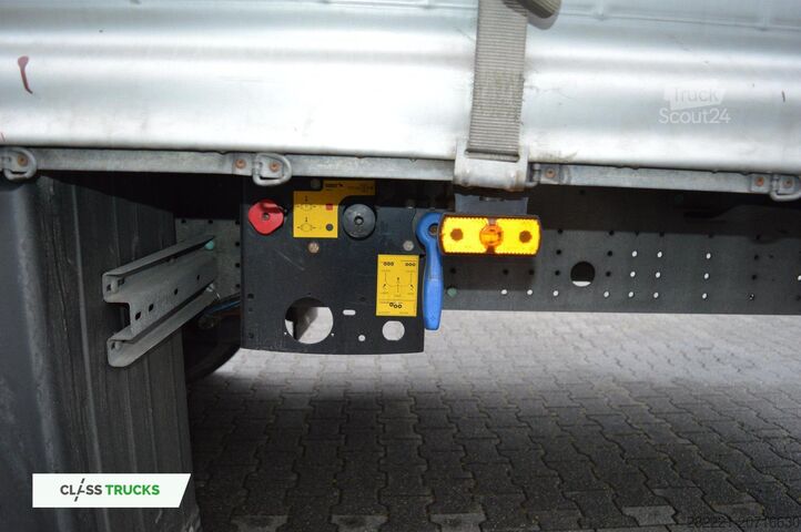 Offener Sattelanhänger mit Plane SCHMITZ CARGOBULL SCS24/L Varios