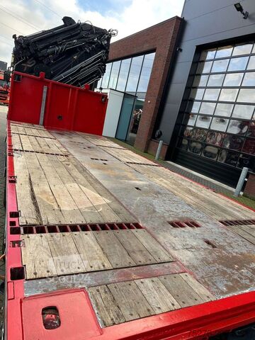 Vrachtwagen met kraan DAF CF 85.410 8x2 Hiab 1055-8+Fly jib Euro 5