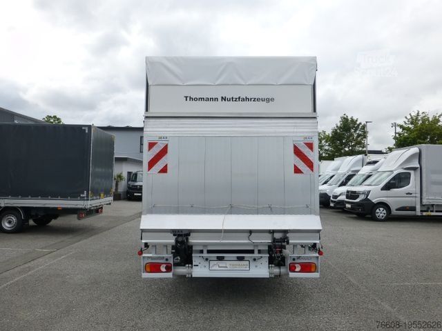 Фургон с брезентова завеса RENAULT NEW Master Pritsche Plane BÄR Ladebordwand