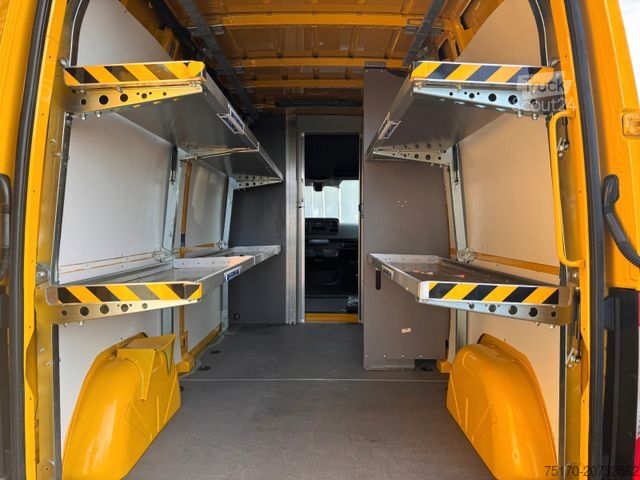 Βαν με ψηλή οροφή MERCEDES-BENZ eSprinter 312 DHL Regal KEP-Ausbau