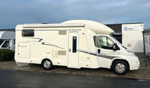 Ημιενσωματωμένο αυτοκινούμενο τροχόσπιτο EURAMOBIL Profila RS 720 EB - Hub/Einzelbetten - Sat/TV -