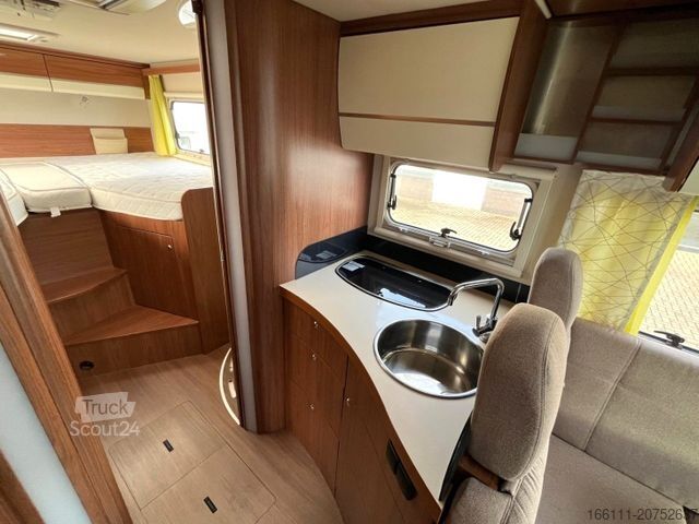 Ημιενσωματωμένο αυτοκινούμενο τροχόσπιτο EURAMOBIL Profila RS 720 EB - Hub/Einzelbetten - Sat/TV -