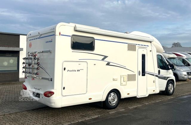 Ημιενσωματωμένο αυτοκινούμενο τροχόσπιτο EURAMOBIL Profila RS 720 EB - Hub/Einzelbetten - Sat/TV -