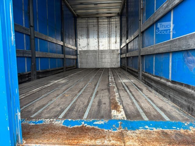 Plattewagen met zeil MERCEDES-BENZ Actros 2545 / Retarder / Volumenzug