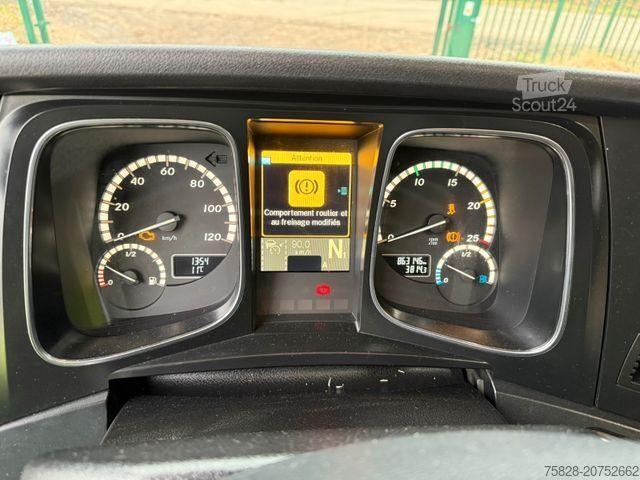 Plattewagen met zeil MERCEDES-BENZ Actros 2545 / Retarder / Volumenzug