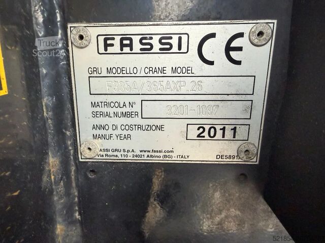 قلابة مع رافعة Scania G440 Tipp&Crane-truck, FASSI F365XP, Euro 6, 20...