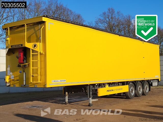 Piso móvil Peischl 3 S Hydraulic Roof 10mm 92m3 Lifting Axle