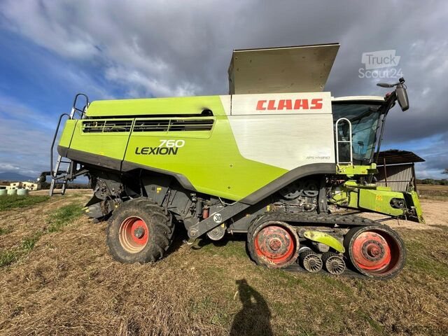Ceifeira-debulhadora CLAAS Lexion 760 TT 4WD