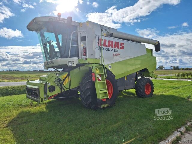 Ceifeira-debulhadora CLAAS Lexion 450 evolution V600 Vario