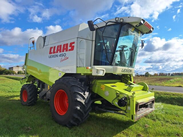 Ceifeira-debulhadora CLAAS Lexion 450 evolution  V600 Vario