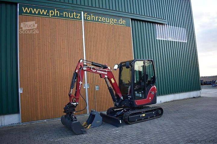 Rovoskopnalagalnik Yanmar SV22 mit Löffelpaket