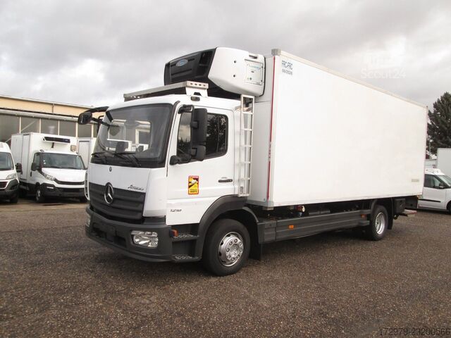 Kjølelastebil MERCEDES-BENZ Atego 1218*2xCarrier Kühlkoffer 6.18m*LBW*