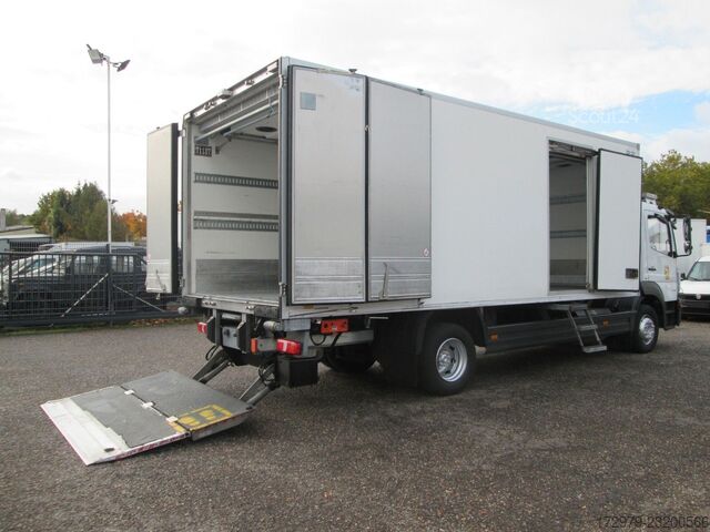 Kjølelastebil MERCEDES-BENZ Atego 1218*2xCarrier Kühlkoffer 6.18m*LBW*