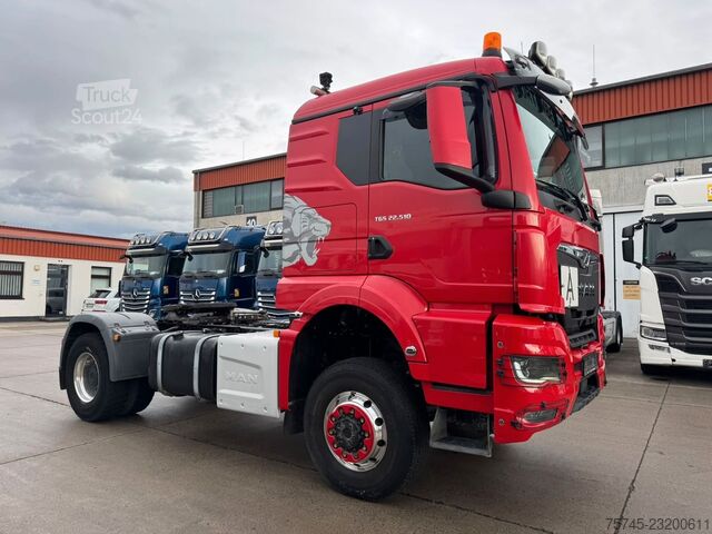 Standart çekici ünitesi MAN TGS 22.510 * ALLRAD * ALCOA * KIPPHYDR * MANUEL