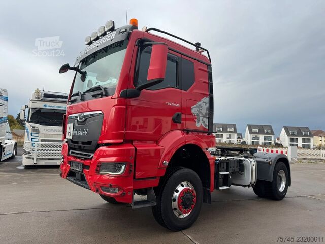 Standart çekici ünitesi MAN TGS 22.510 * ALLRAD * ALCOA * KIPPHYDR * MANUEL
