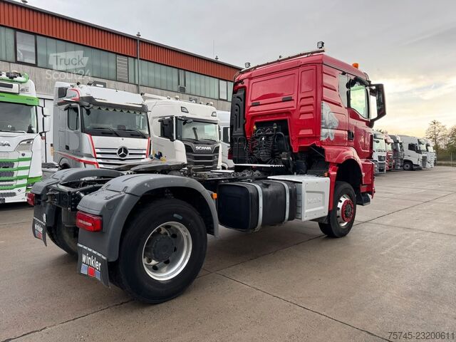 Standart çekici ünitesi MAN TGS 22.510 * ALLRAD * ALCOA * KIPPHYDR * MANUEL