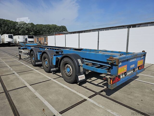 Containertransport RENDERS CHASSIS PORTMASTER