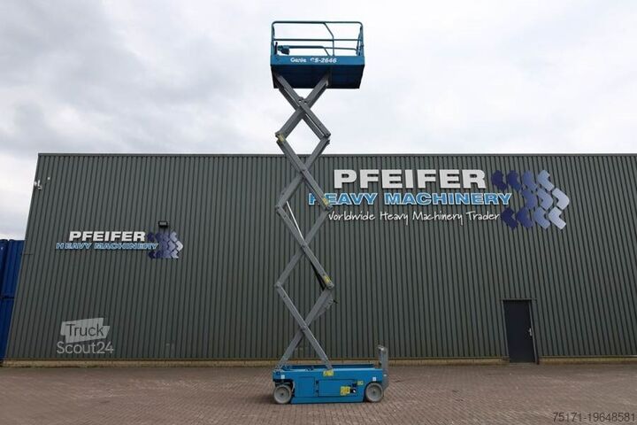 Schaarlift Genie GS2646 Electric, Working Height 9.80m, Capacity 45