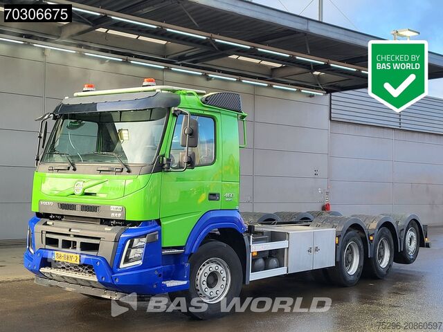 Châssis avec cabine Volvo FMX 460 FMX 8X4 NL-Truck chassis Lift+Steering ...