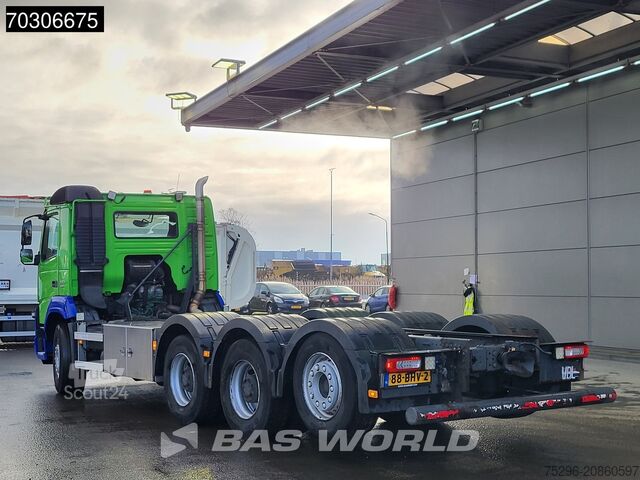 Châssis avec cabine Volvo FMX 460 FMX 8X4 NL-Truck chassis Lift+Steering ...