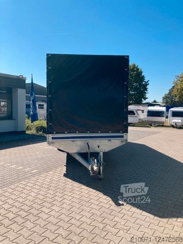 Отворена ремарке със строшен брезент BLYSS Speditionsanhänger 610x210x220cm 3500kg zGG