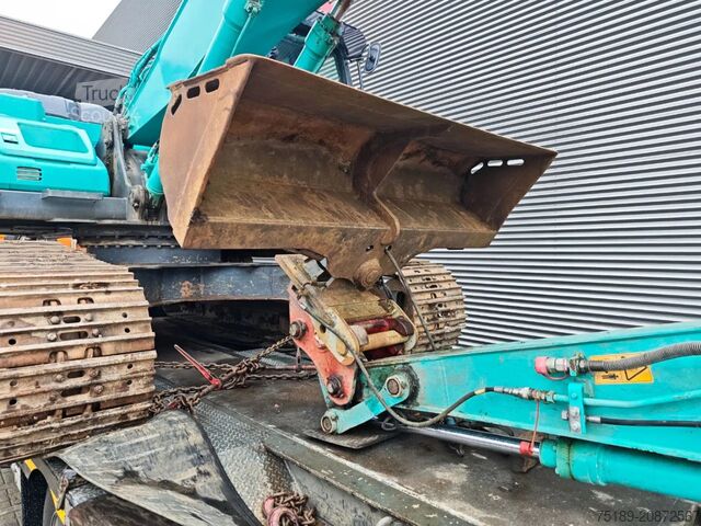 Raupenbagger Kobelco SK 210 LC-10 Long Reach Laser Preperation!