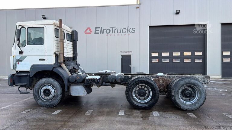 Șasiu cu cabină MAN 27.403 (6 CYLINDER / STEEL SUSP. / LAMES / BIG ...