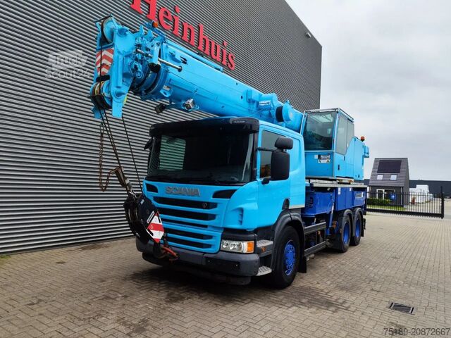 Camión grúa Liebherr LTF 1035-3.1 Scania P360 6x4