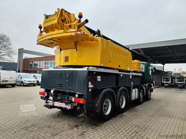 Kranwagen Scania P420 8x4 Euro 5 Liebherr LTF 1045-4.1 German Tr...