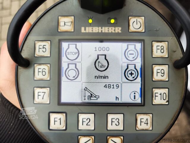 Kranwagen Scania P420 8x4 Euro 5 Liebherr LTF 1045-4.1 German Tr...