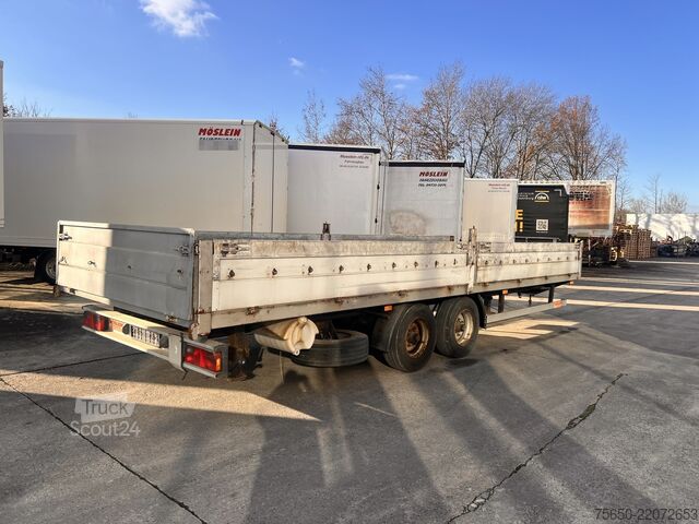 Отворена ремарке със строшен брезент Tang, Karl ZP105  Tandem Pritschenanhänger