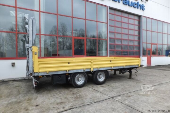 Remorque porte-engins surbaissée Obermaier OS2-TUE135S  13,5 t Tandemtieflader