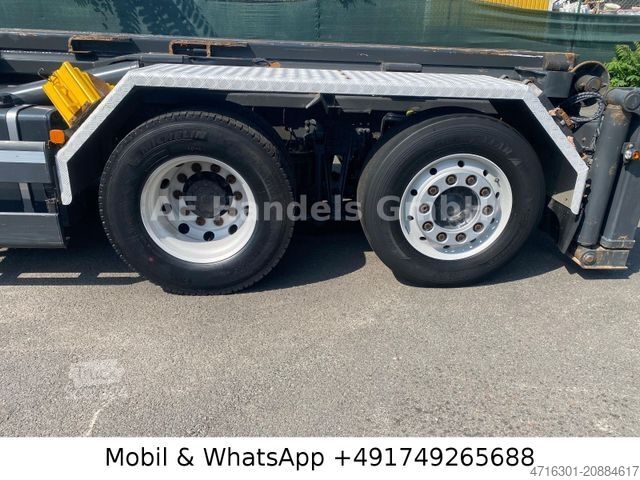 Roll-off tipper truck MAN TGS 35.440 XLX BL 8x2 Silo *Retarder/Lenk+Lift