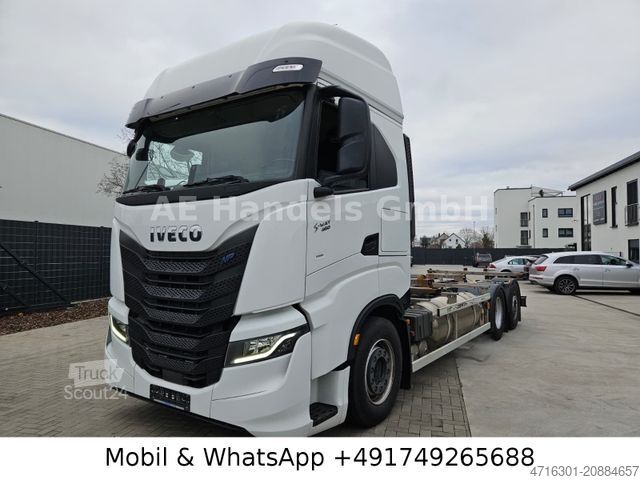 Camion con cassone intercambiabile IVECO SWay 460 AS BDF LNG*Retarder/Lenk+Lift/LBW/Multi
