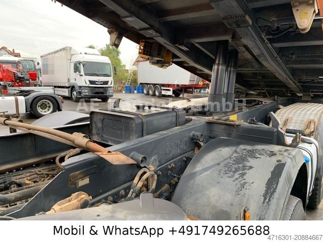 Camion-benne tricar IVECO Trakker 450 E6 BB 8x4 Meiler *13m³/Bordmatik/AP