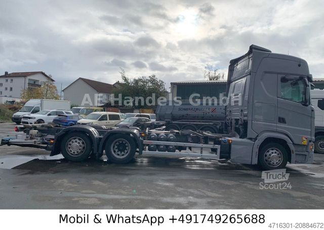 Camion con cassone intercambiabile SCANIA S450 HighLine BDF *Retarder/Lenk+Lift/Multi/LBW