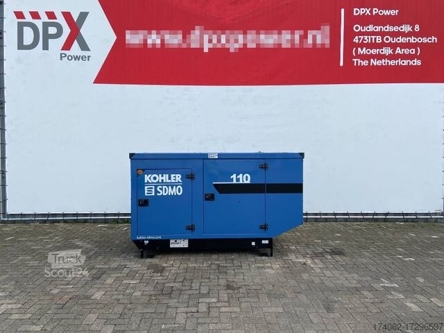 Generator set Sdmo J110 - 110 kVA Generator - DPX-17106