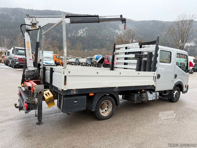 Pick-up panelvan NISSAN Cabstar 35.15 4X2 Doppelbereifung Pritsche Kran