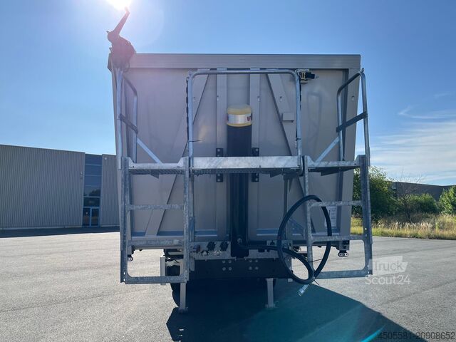 Polpriklopnik kiper Reisch 3-Achs-Kippsattelauflieger 39m³ Alumulde