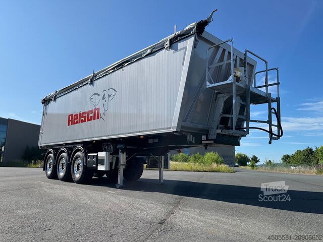 Polpriklopnik kiper Reisch 3-Achs-Kippsattelauflieger 39m³ Alumulde