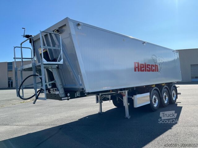 Polpriklopnik kiper Reisch 3-Achs-Kippsattelauflieger 39m³ Alumulde