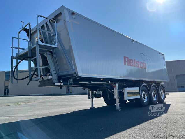 Polpriklopnik kiper Reisch 3-Achs-Kippsattelauflieger 39m³ Alumulde