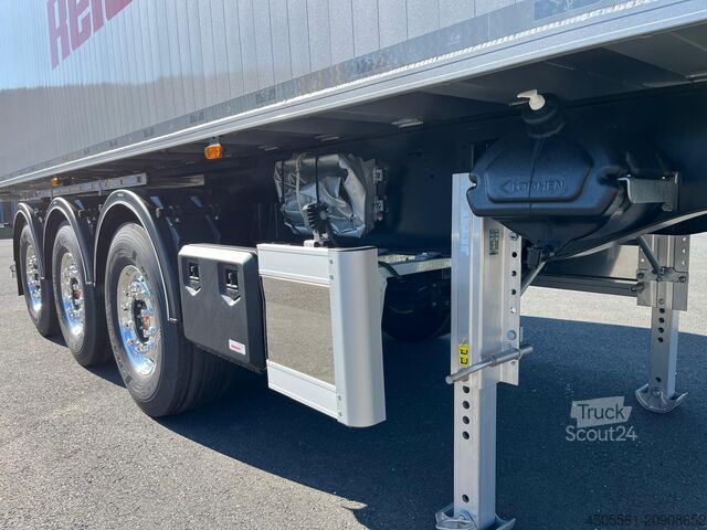 Polpriklopnik kiper Reisch 3-Achs-Kippsattelauflieger 39m³ Alumulde