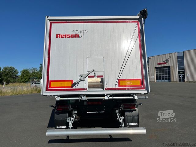Polpriklopnik kiper Reisch 3-Achs-Kippsattelauflieger 39m³ Alumulde