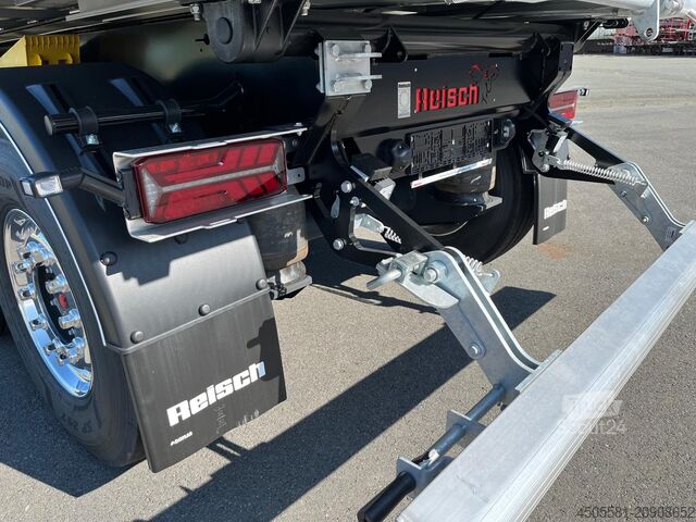 Polpriklopnik kiper Reisch 3-Achs-Kippsattelauflieger 39m³ Alumulde