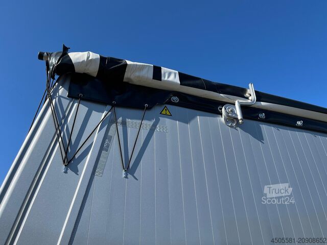 Polpriklopnik kiper Reisch 3-Achs-Kippsattelauflieger 39m³ Alumulde